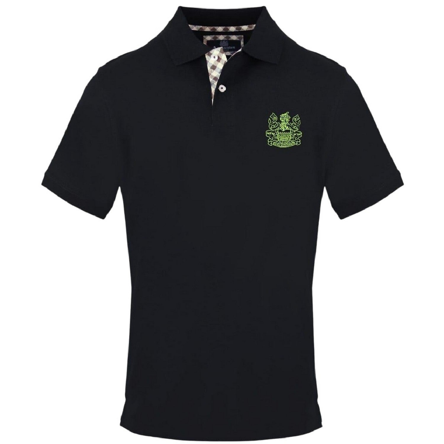 Black - Front - Burberry Mens Collared Short-Sleeved Polo Shirt