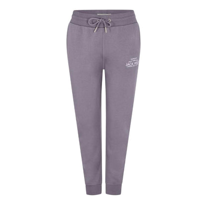 Dusky Blue - Front - Jack Wills Womens-Ladies Hunston Polycotton Joggers