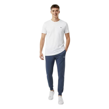 Indigo - Side - Jack Wills Mens Haydor Cotton Logo Joggers