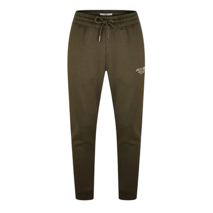 Leaf - Front - Jack Wills Mens Haydor Cotton Logo Joggers