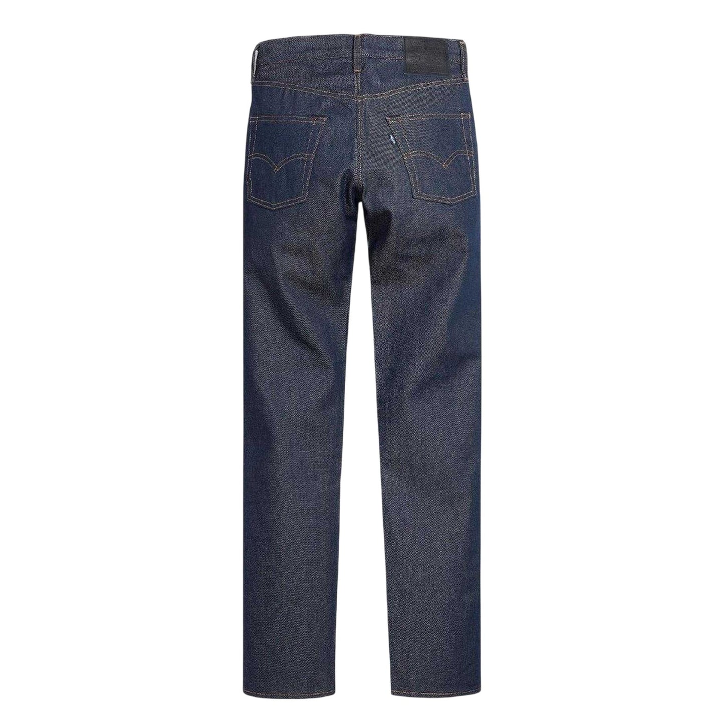 Dark Blue - Back - Levis Mens 80's Mid Rise Straight Leg Jeans