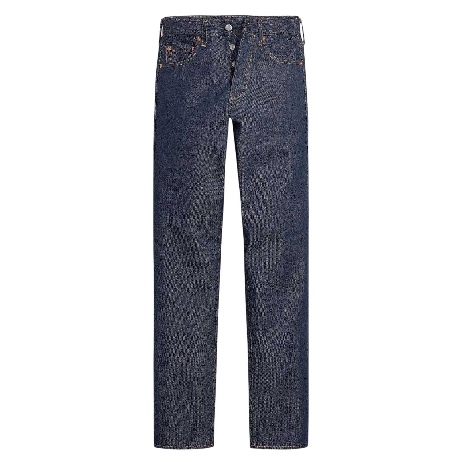 Dark Blue - Front - Levis Mens 80's Mid Rise Straight Leg Jeans