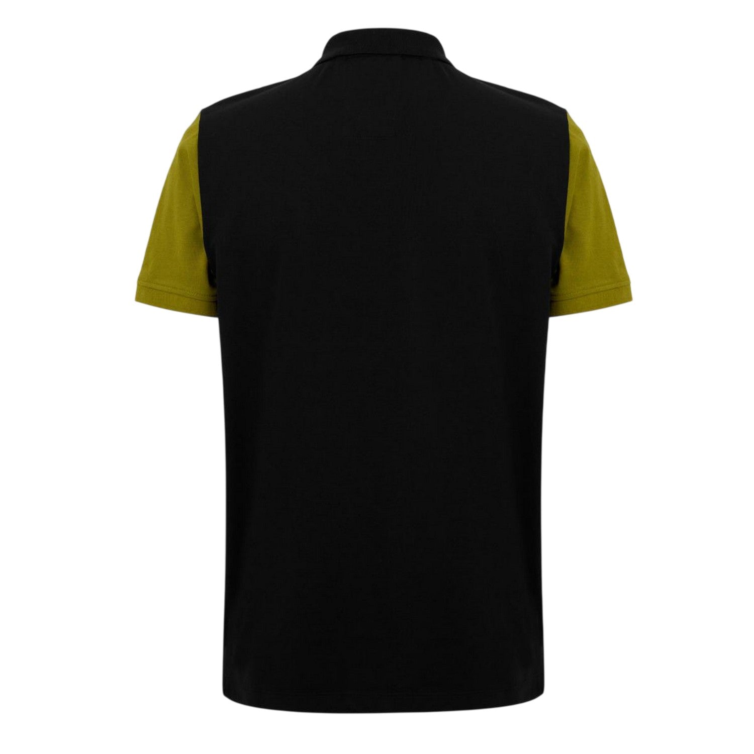 Cardamom Seed-Black - Back - Luke 1977 Mens Cala Mayor Chevron Polo Shirt