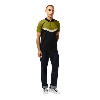 Cardamom Seed-Black - Lifestyle - Luke 1977 Mens Cala Mayor Chevron Polo Shirt