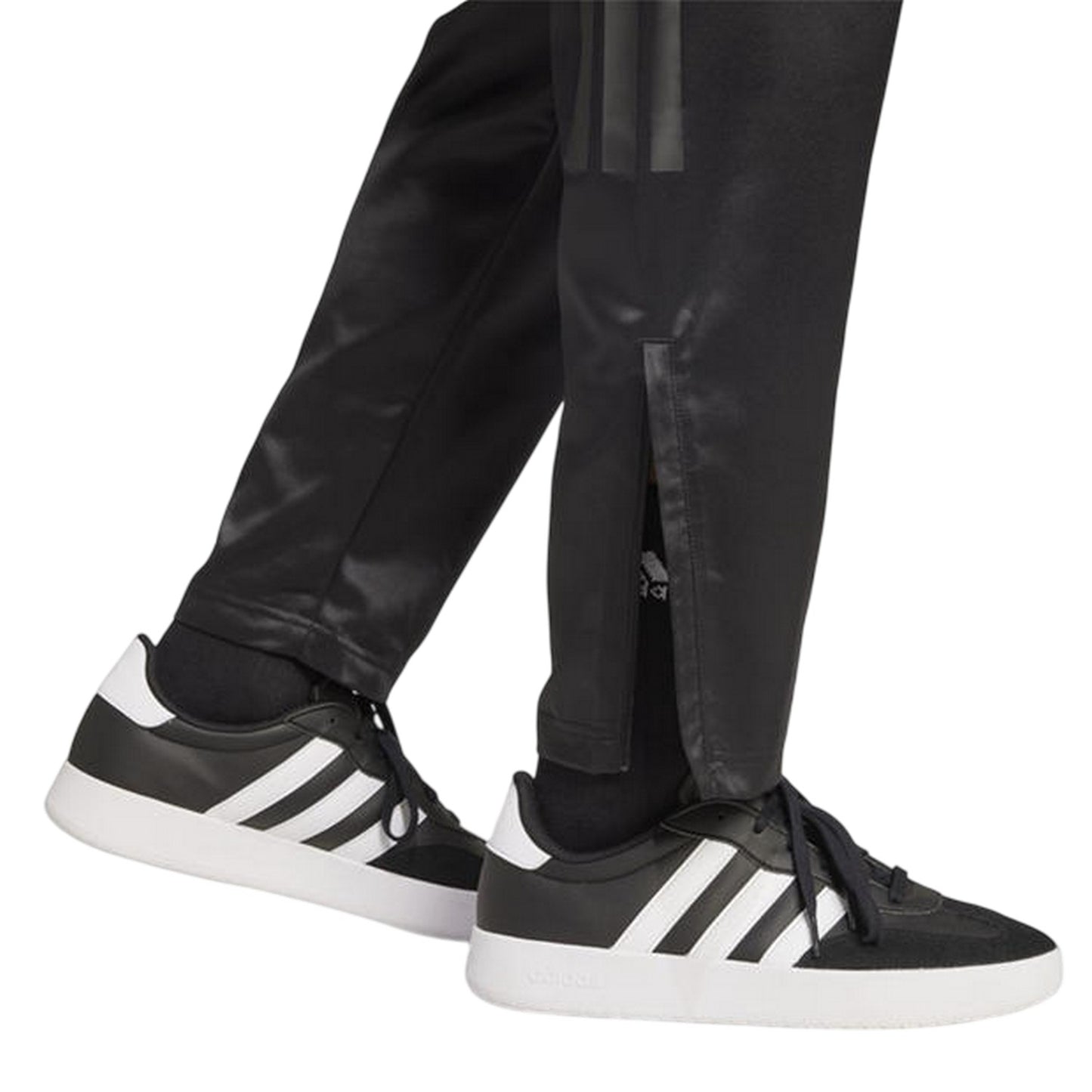 Black - Side - Adidas Mens House Of Tiro 3 Stripes Tapered Joggers
