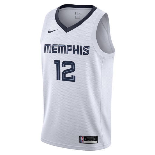 White - Front - Nike Childrens-Kids Ja Morant Memphis Grizzlies Basketball Jersey