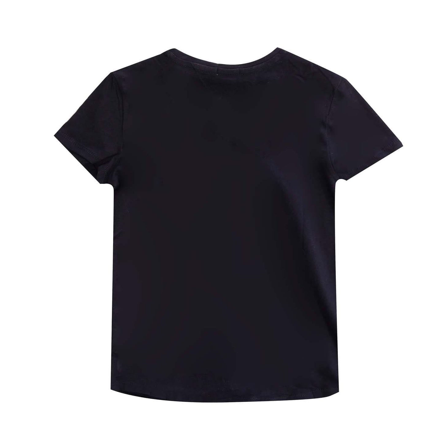 Blue - Back - Tommy Hilfiger Childrens-Kids Essential T-Shirt