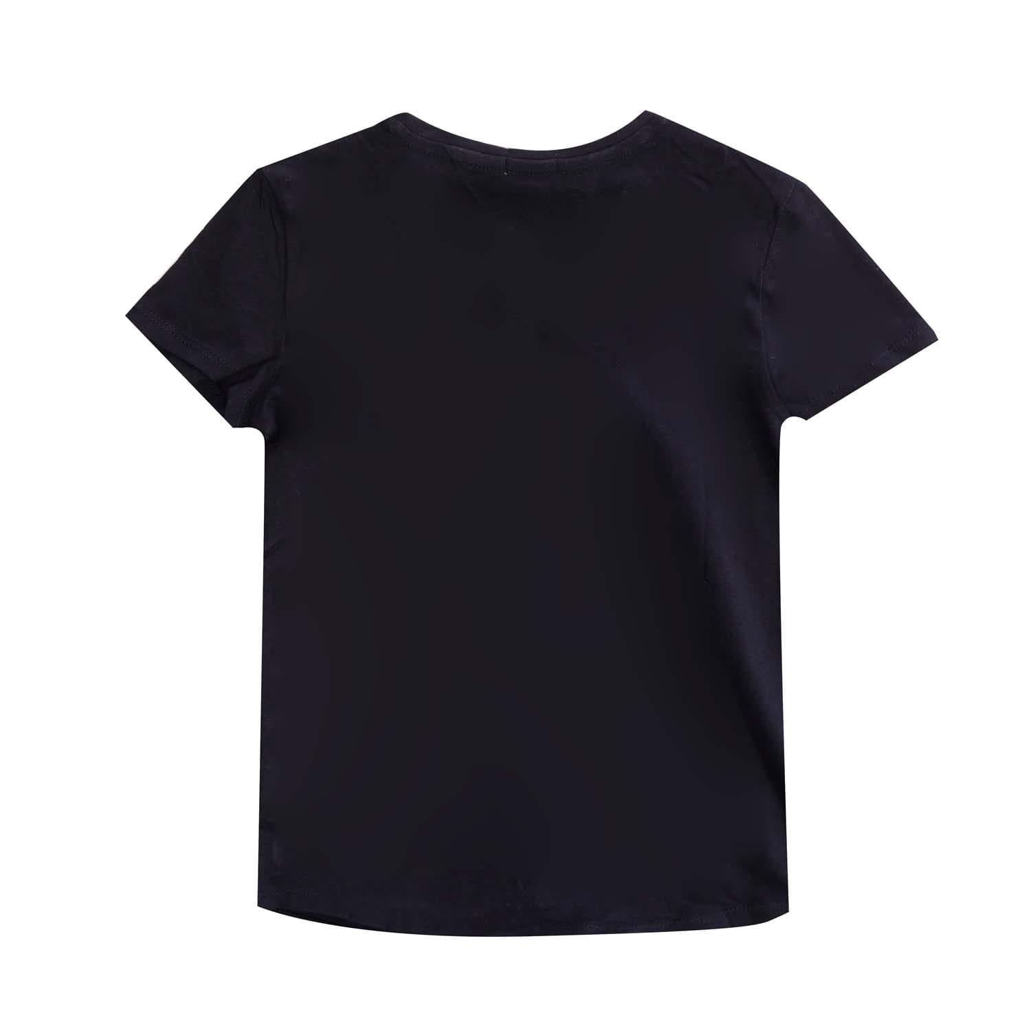 Blue - Back - Tommy Hilfiger Childrens-Kids Essential T-Shirt