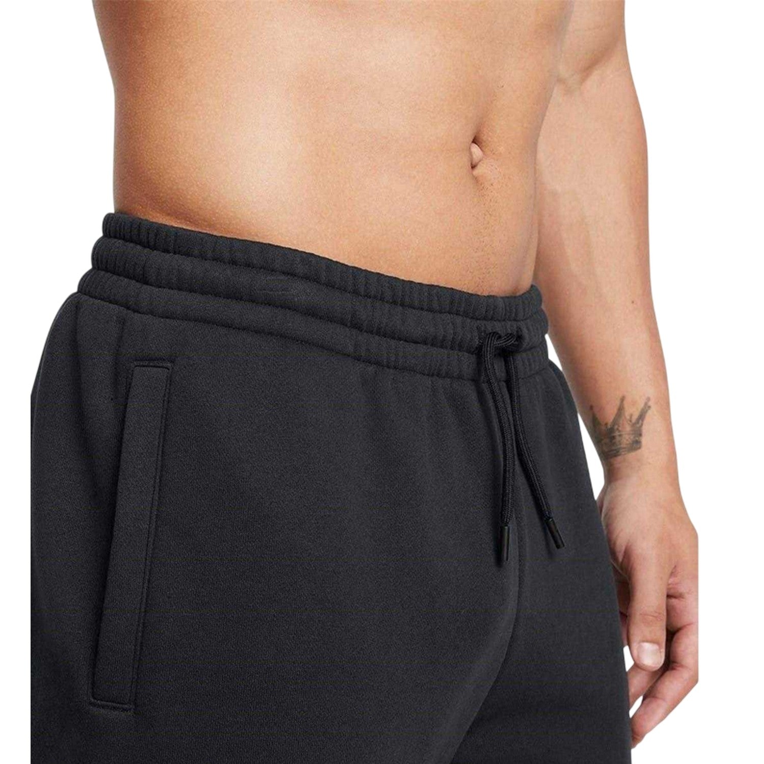 Black-Green - Side - Under Armour Mens Curry Joggers