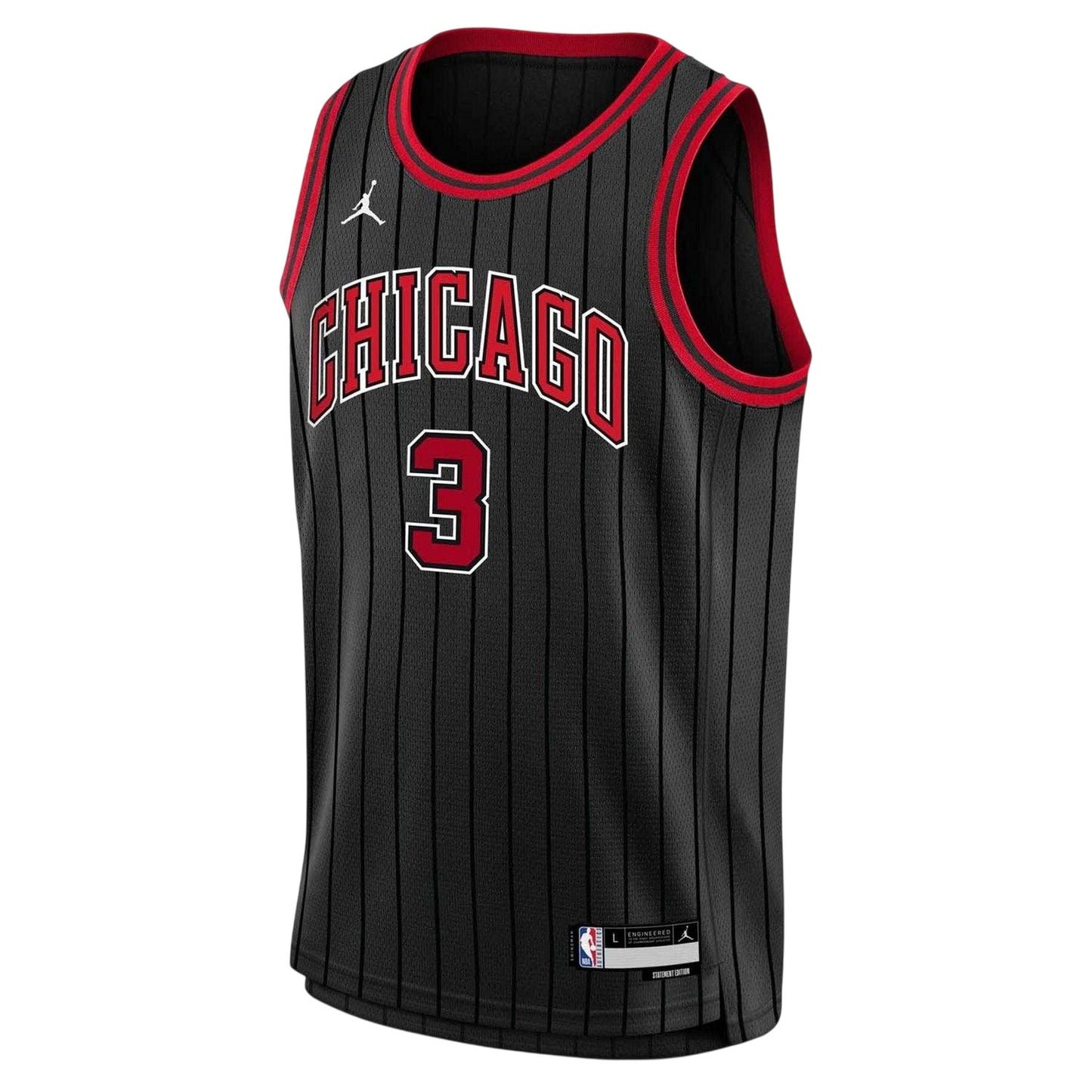 Black - Front - Nike Childrens-Kids Giddey Chicago Bulls Basketball Jersey