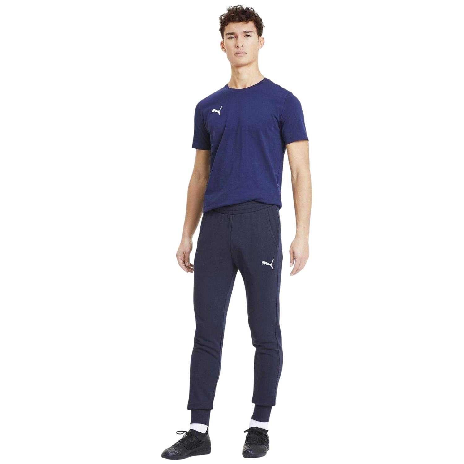 Peacoat - Pack Shot - Puma Mens TeamGoal 23 Jersey Joggers