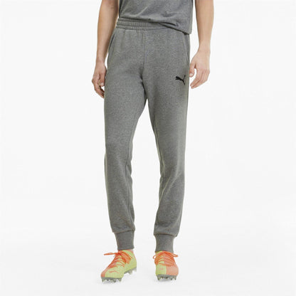 Medium Grey - Side - Puma Mens TeamGoal 23 Jersey Joggers