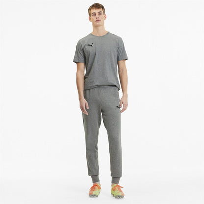 Medium Grey - Pack Shot - Puma Mens TeamGoal 23 Jersey Joggers