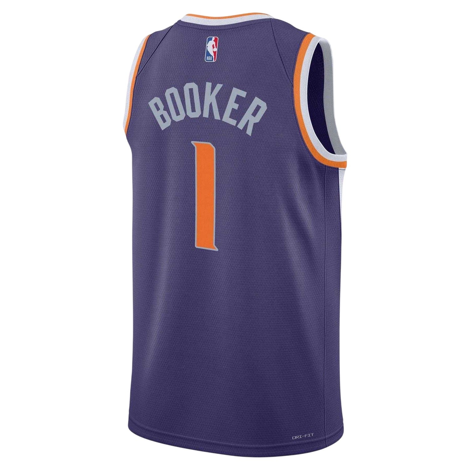 New Purple - Back - Nike Childrens-Kids Booker Phoenix Suns Basketball Jersey