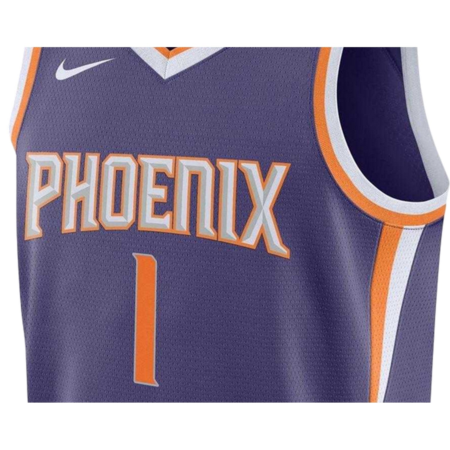 New Purple - Pack Shot - Nike Childrens-Kids Booker Phoenix Suns Basketball Jersey
