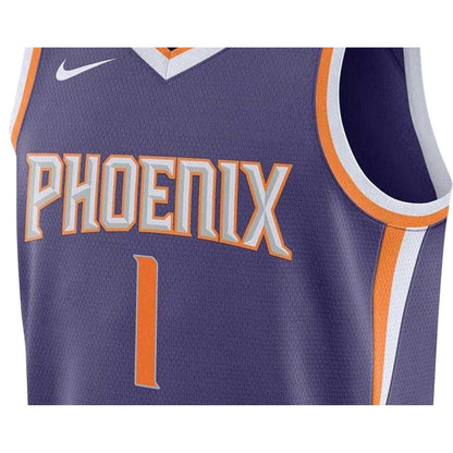 New Purple - Pack Shot - Nike Childrens-Kids Booker Phoenix Suns Basketball Jersey