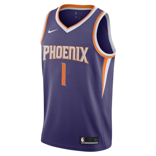 New Purple - Front - Nike Childrens-Kids Booker Phoenix Suns Basketball Jersey
