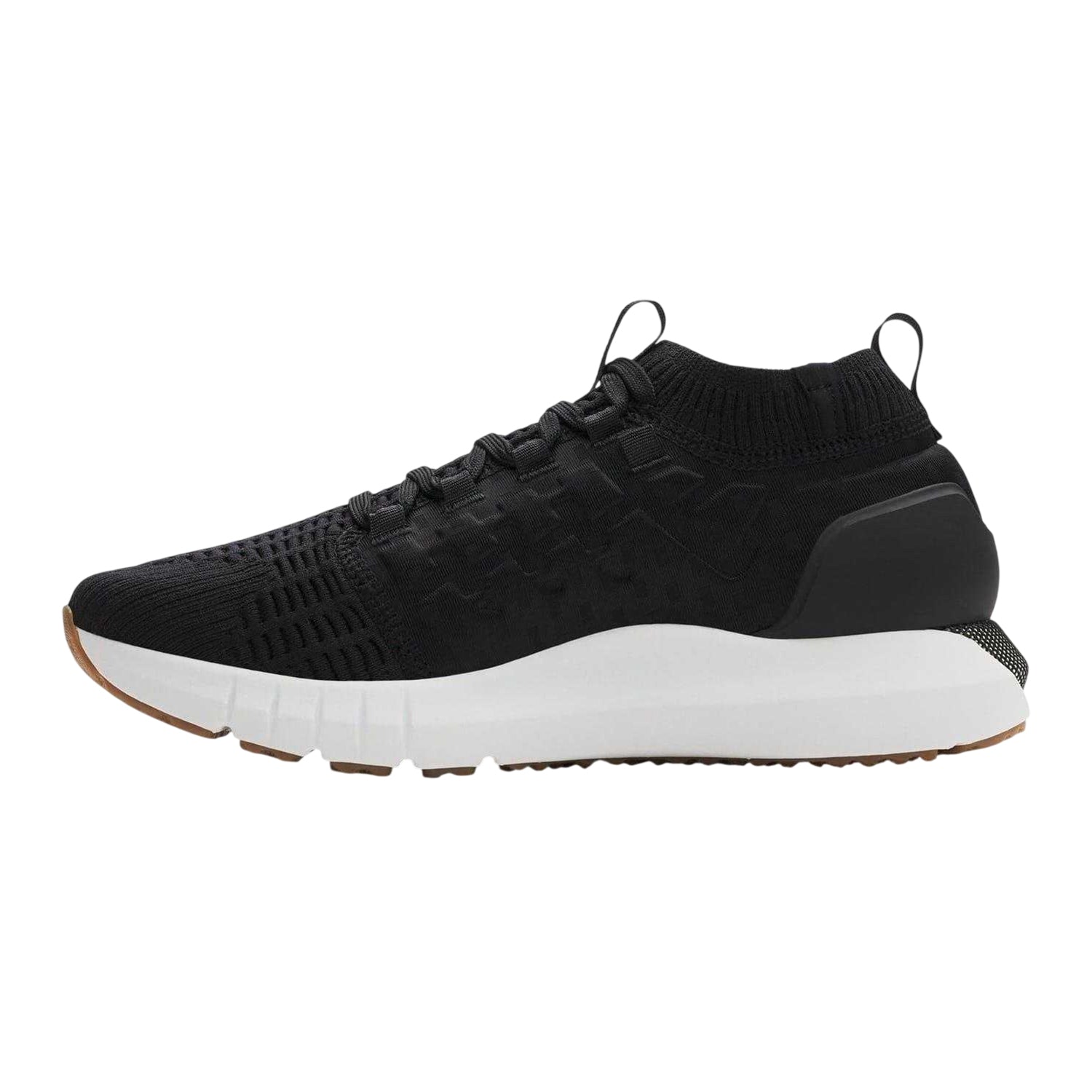 Black - Back - Under Armour Womens-Ladies Phantom Sock Trainers