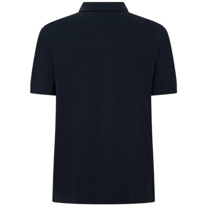 True Navy - Back - Farah Mens Emerson Short-Sleeved Polo Shirt