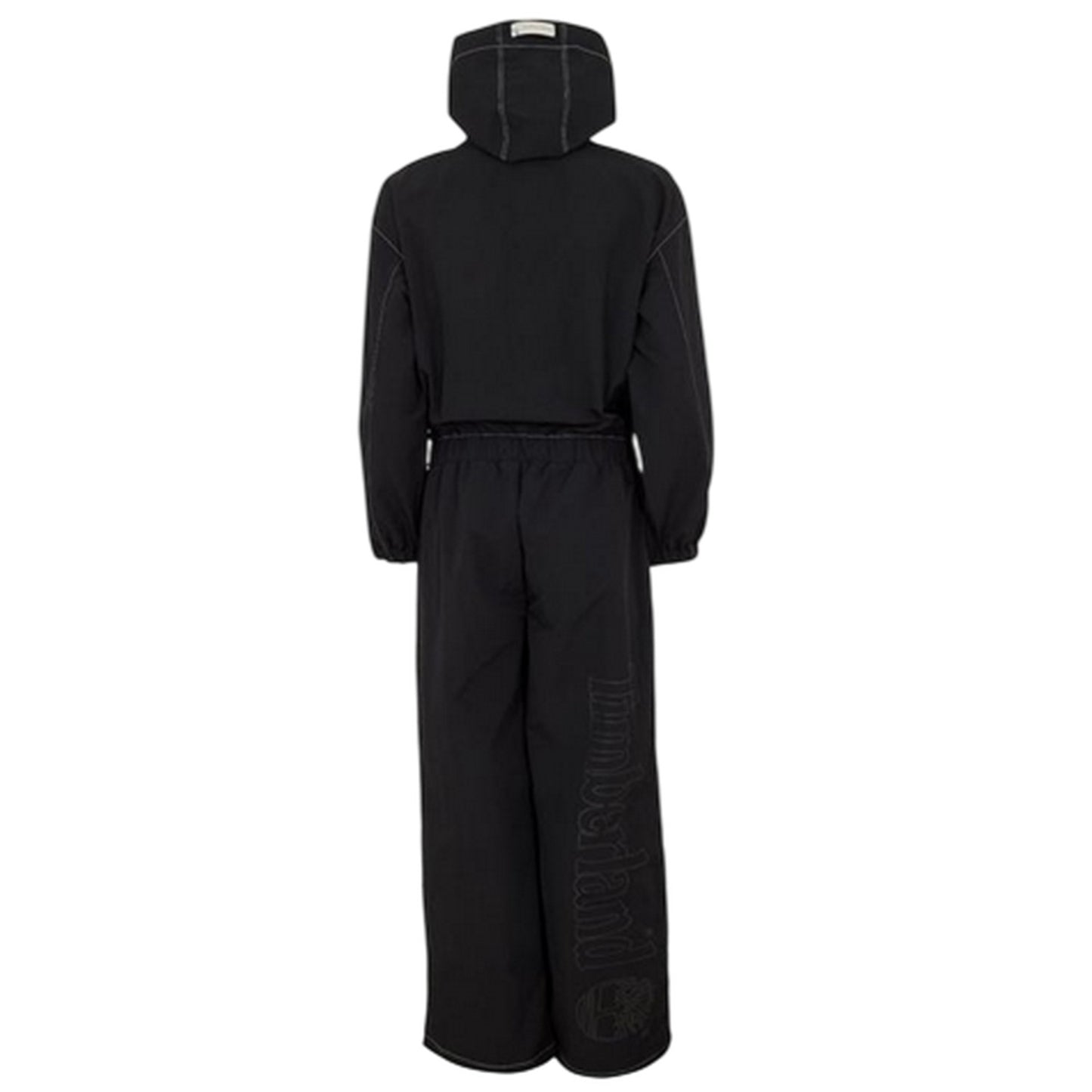 Black - Back - Timberland Womens-Ladies Veneda Hooded Long-Sleeved Jumpsuit