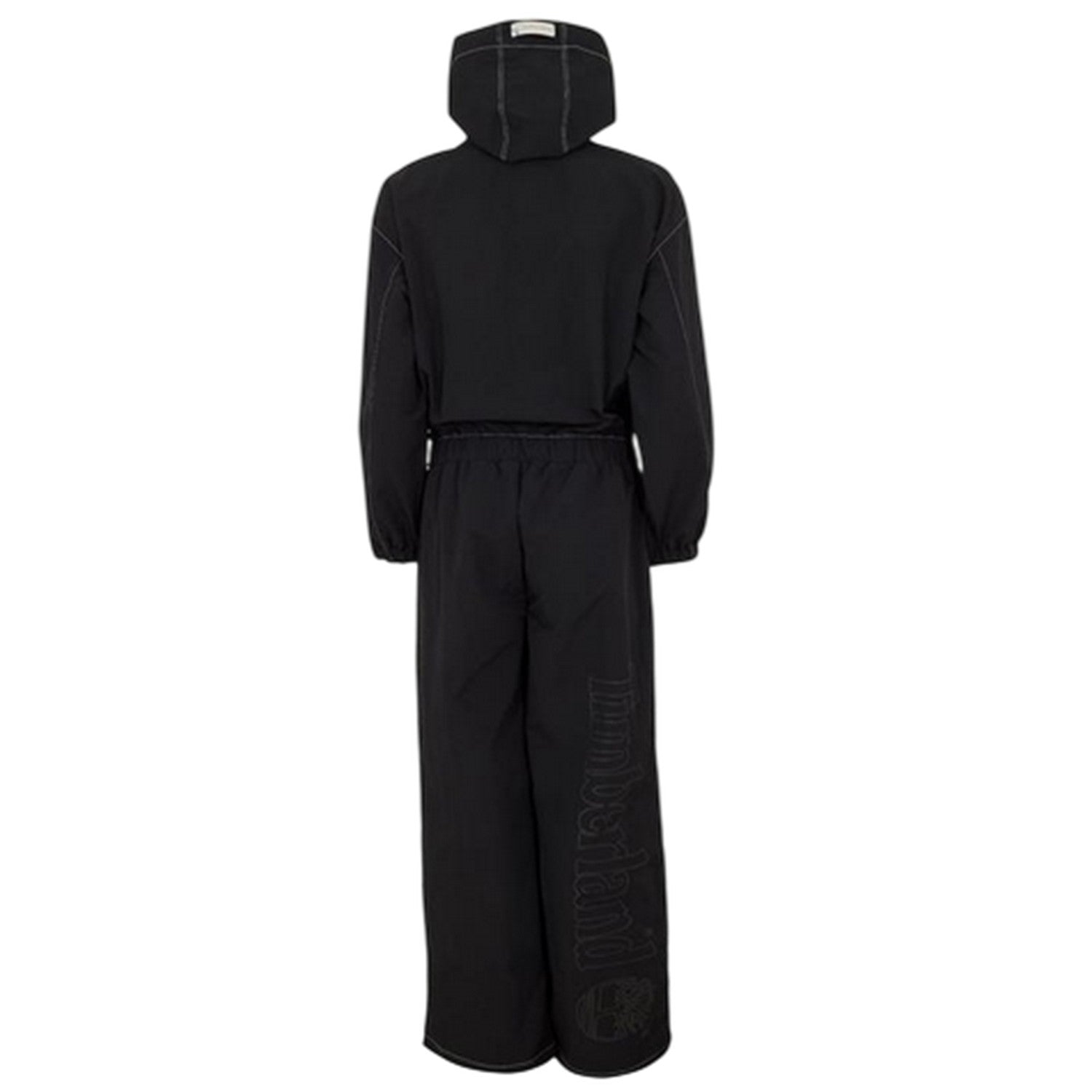 Black - Back - Timberland Womens-Ladies Veneda Hooded Long-Sleeved Jumpsuit