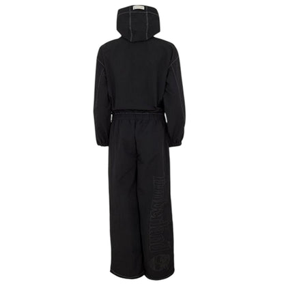 Black - Back - Timberland Womens-Ladies Veneda Hooded Long-Sleeved Jumpsuit