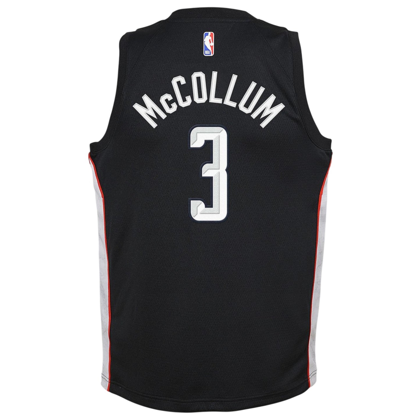 College Navy - Back - Washington Wizards Childrens-Kids McCollum Nike Basketball Jersey