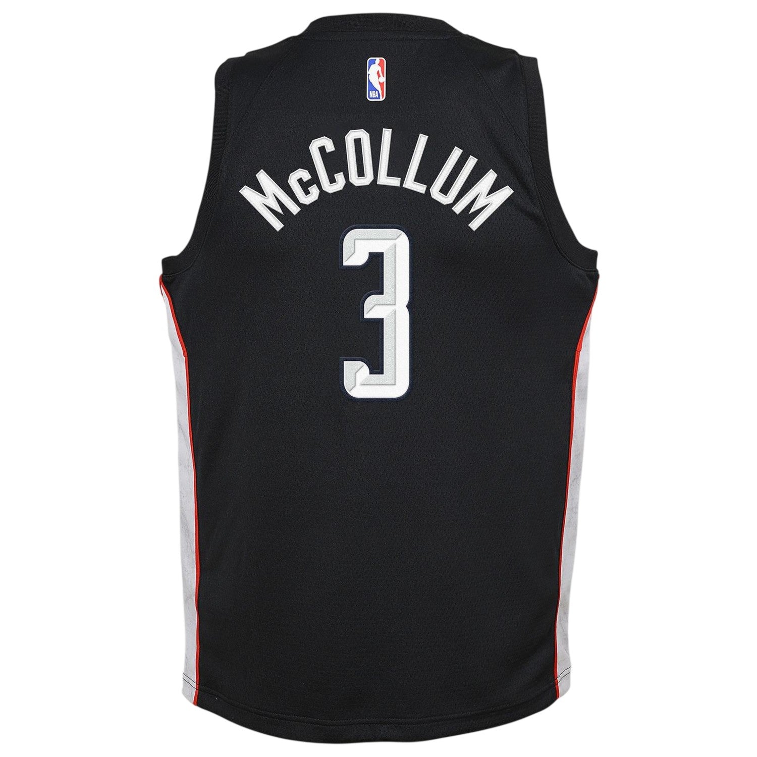College Navy - Back - Washington Wizards Childrens-Kids McCollum Nike Basketball Jersey