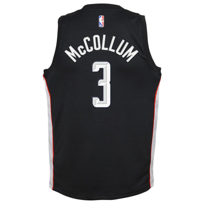 College Navy - Back - Washington Wizards Childrens-Kids McCollum Nike Basketball Jersey