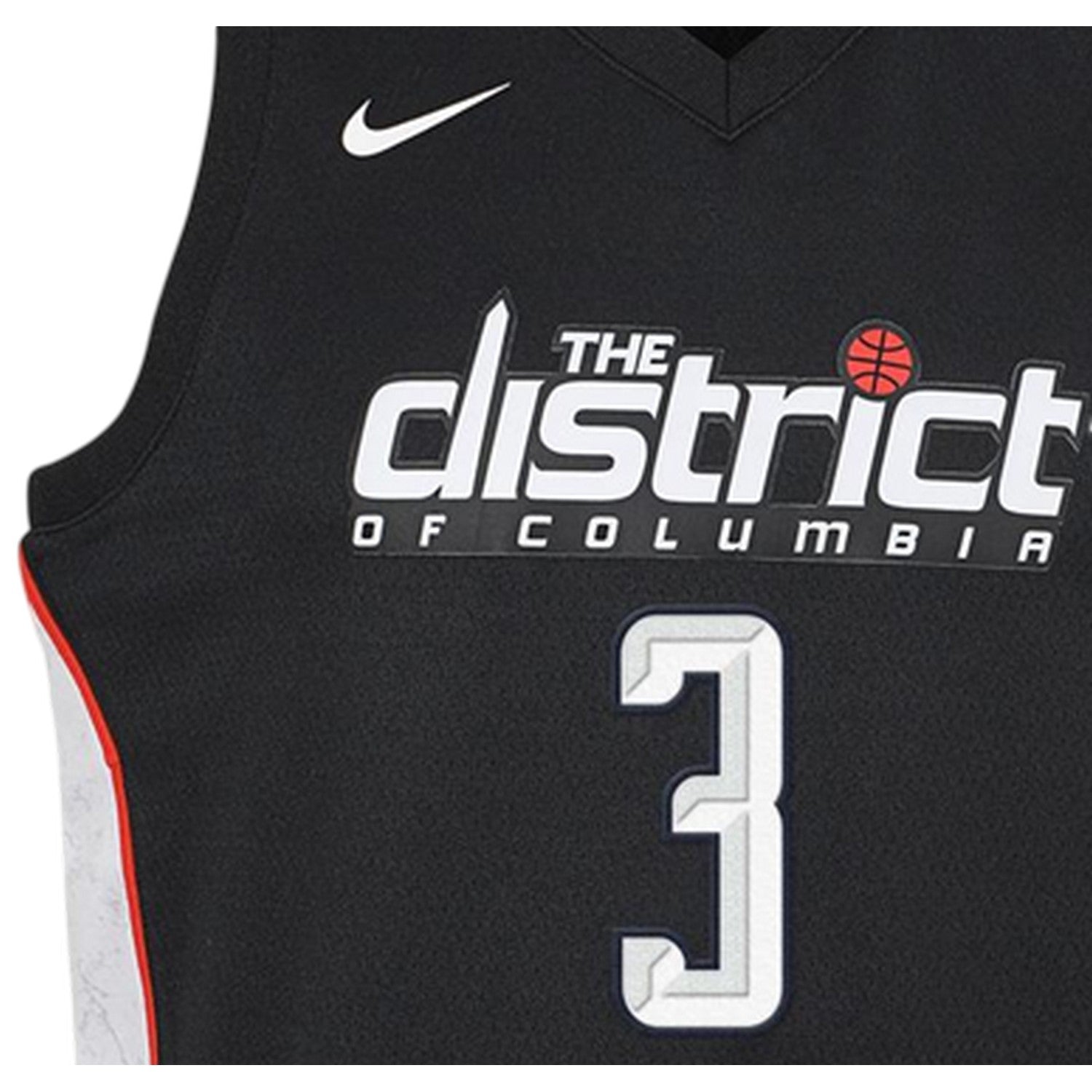 College Navy - Side - Washington Wizards Childrens-Kids McCollum Nike Basketball Jersey
