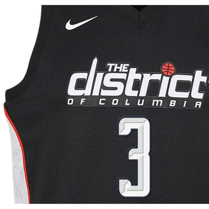 College Navy - Side - Washington Wizards Childrens-Kids McCollum Nike Basketball Jersey