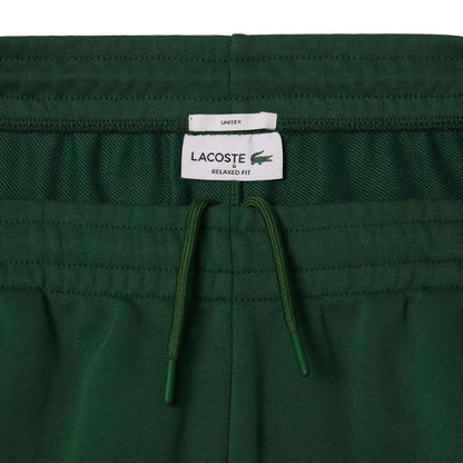 Green - Close up - Lacoste Unisex Adult Relaxed Fit Jogging Bottoms