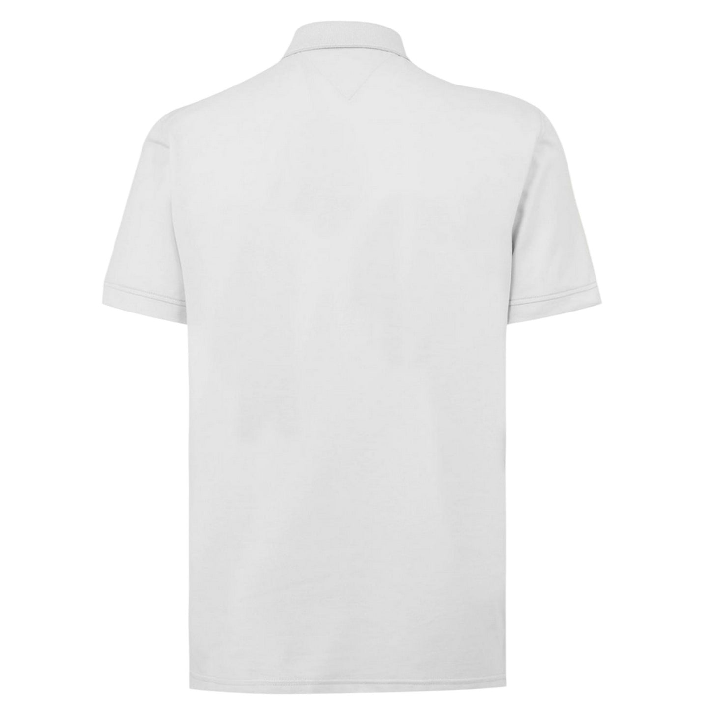 Ivory-White - Back - Tommy Hilfiger Mens Quarter Zip Polo Shirt