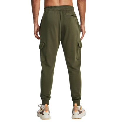 Marine OD Green - Lifestyle - Under Armour Mens Rival Fleece Cargo Pocket Joggers
