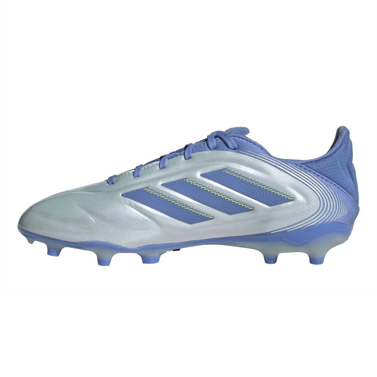 Blue - Side - Adidas Childrens-Kids Copa Pure III League Firm Ground Football Boots