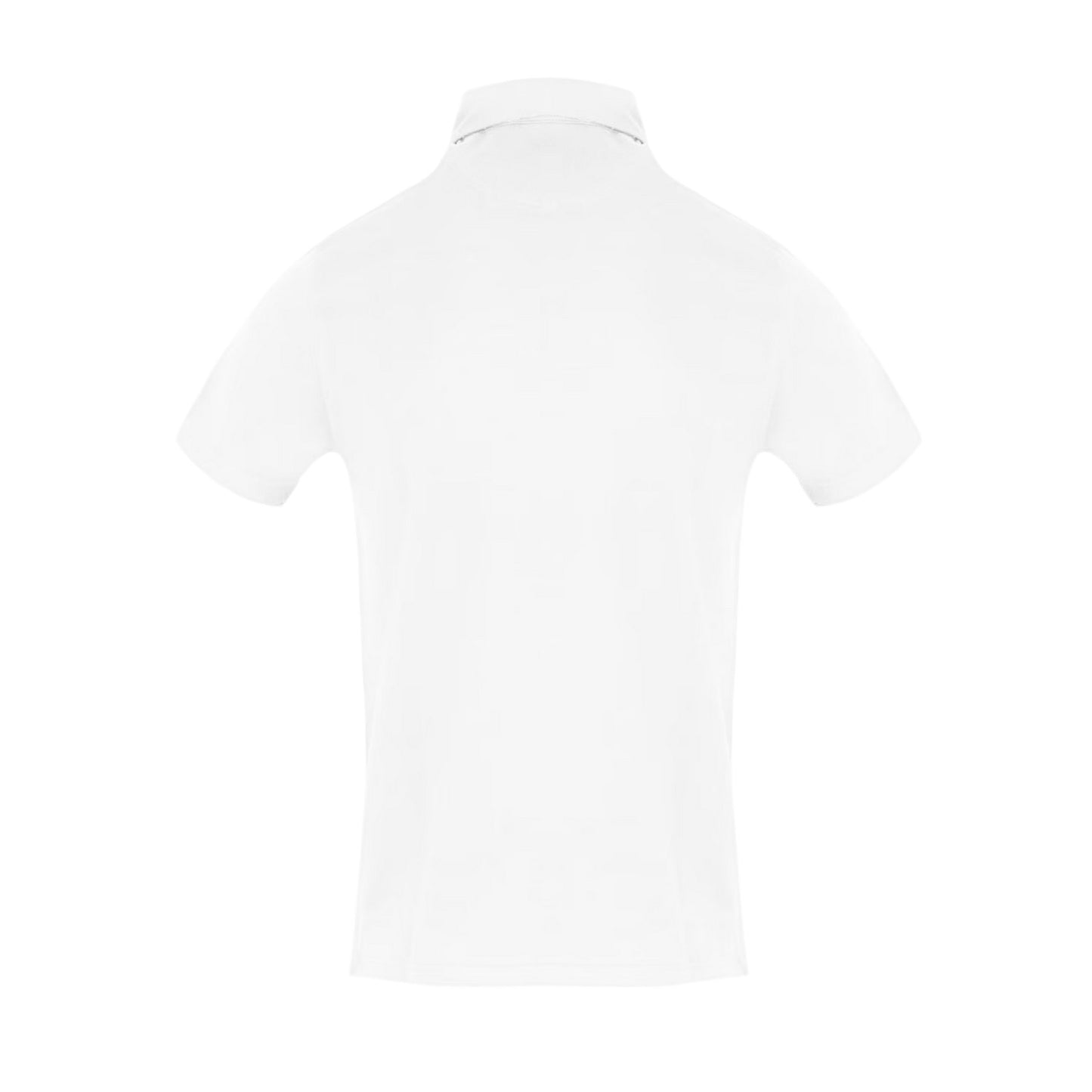 White - Back - Aquascutum Mens Regular Polo Shirt