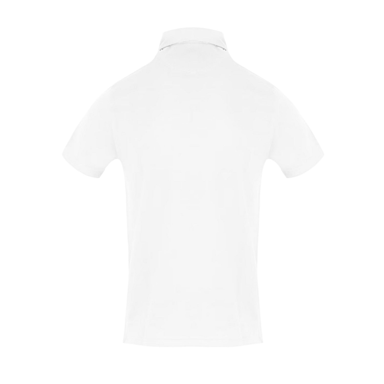 White - Back - Aquascutum Mens Regular Polo Shirt