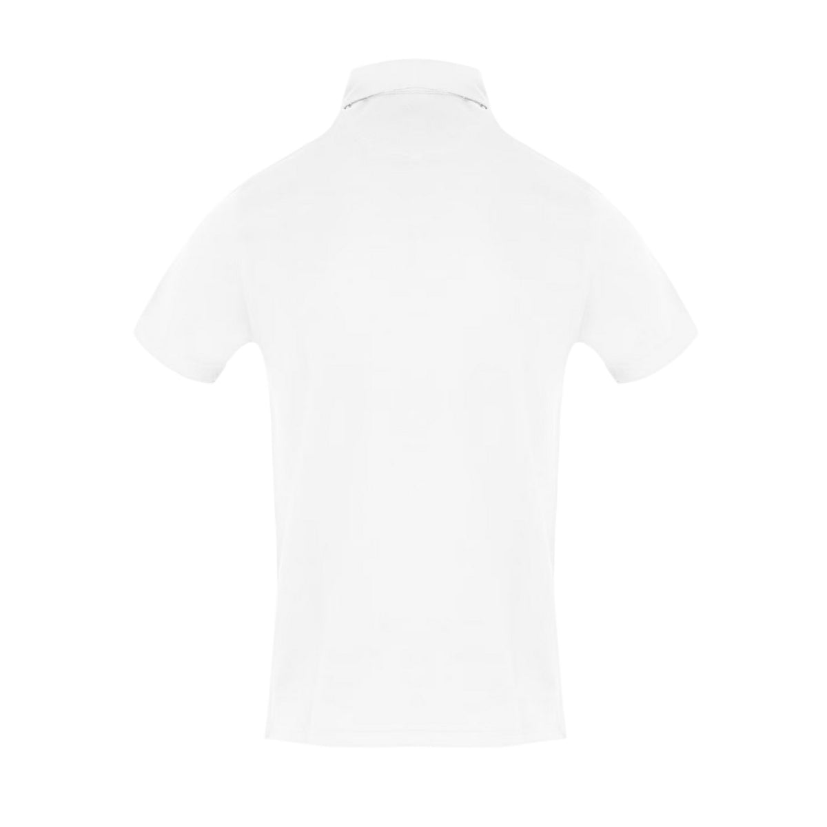 White - Back - Aquascutum Mens Regular Polo Shirt