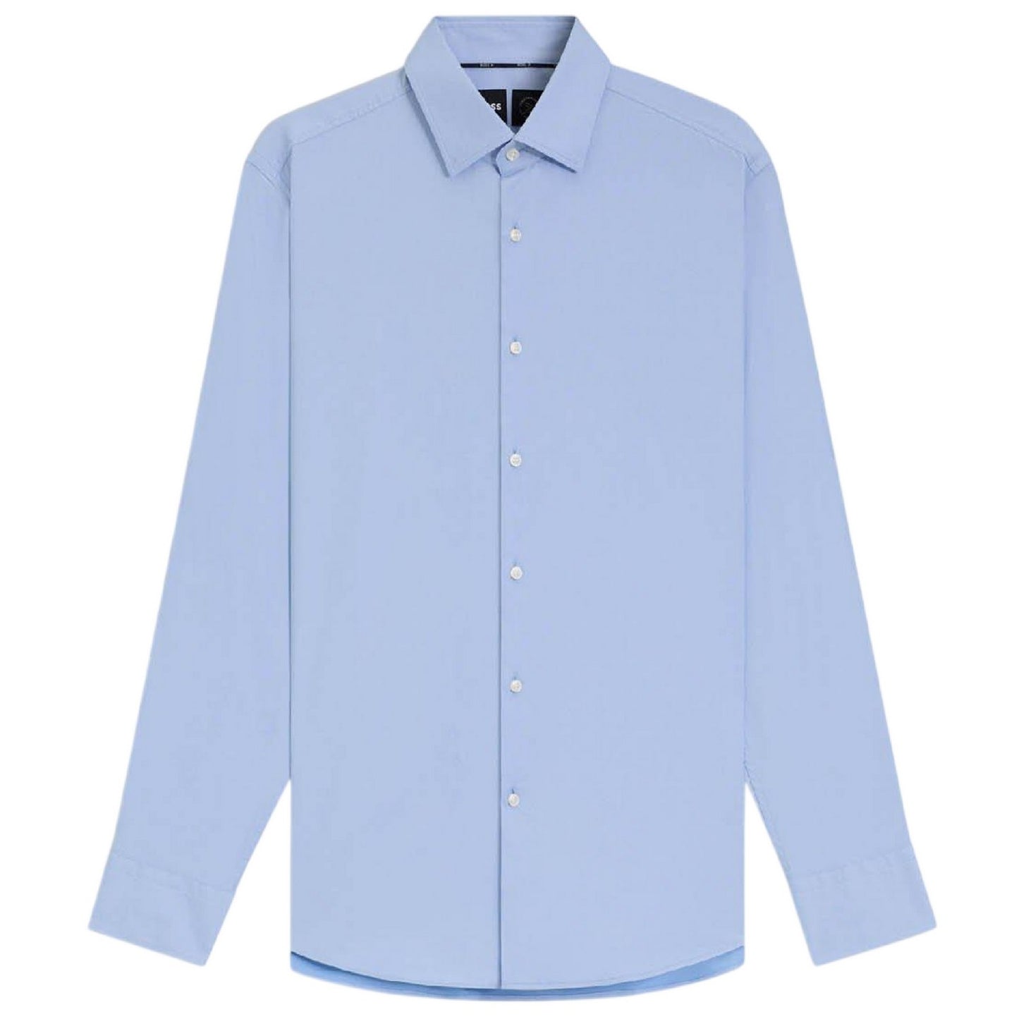 Pastel Blue - Front - Boss Mens P-Hank Oxford Kent Collar Shirt