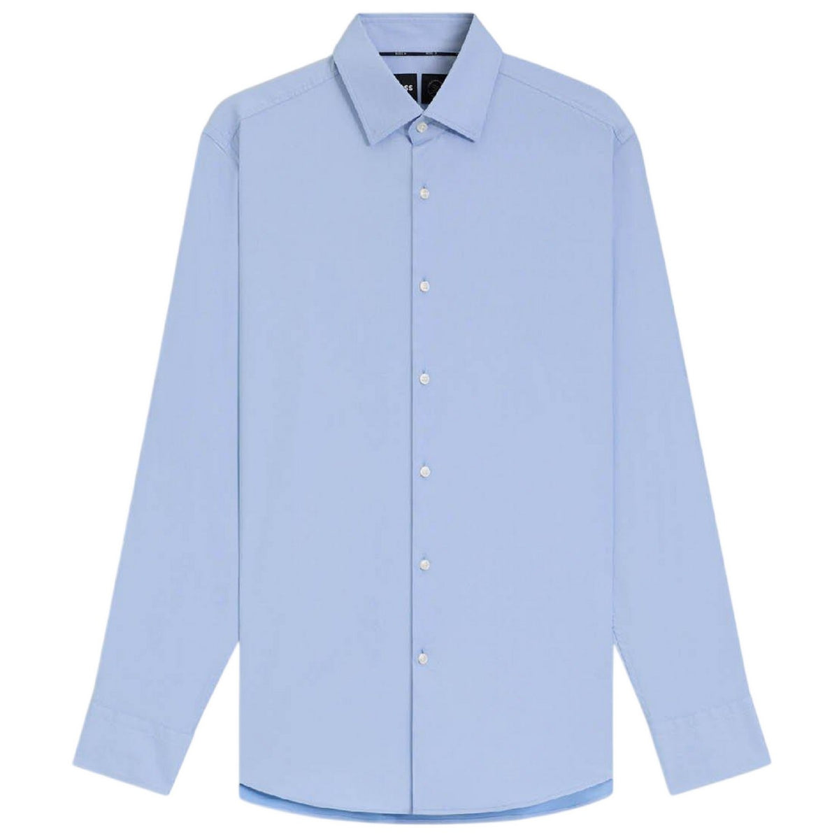 Pastel Blue - Front - Boss Mens P-Hank Oxford Kent Collar Shirt