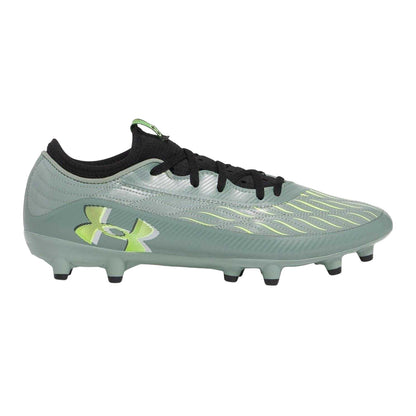 Green - Front - Under Armour Womens-Ladies Magnetico Select 4 Firm Ground Football Boots