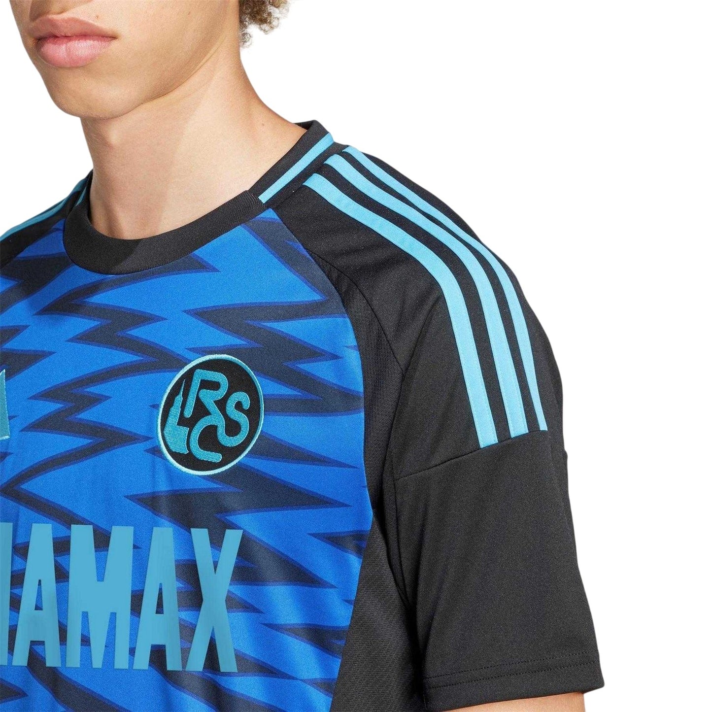 Team Royal Blue - Lifestyle - Adidas Mens RC Strasbourg Third Jersey