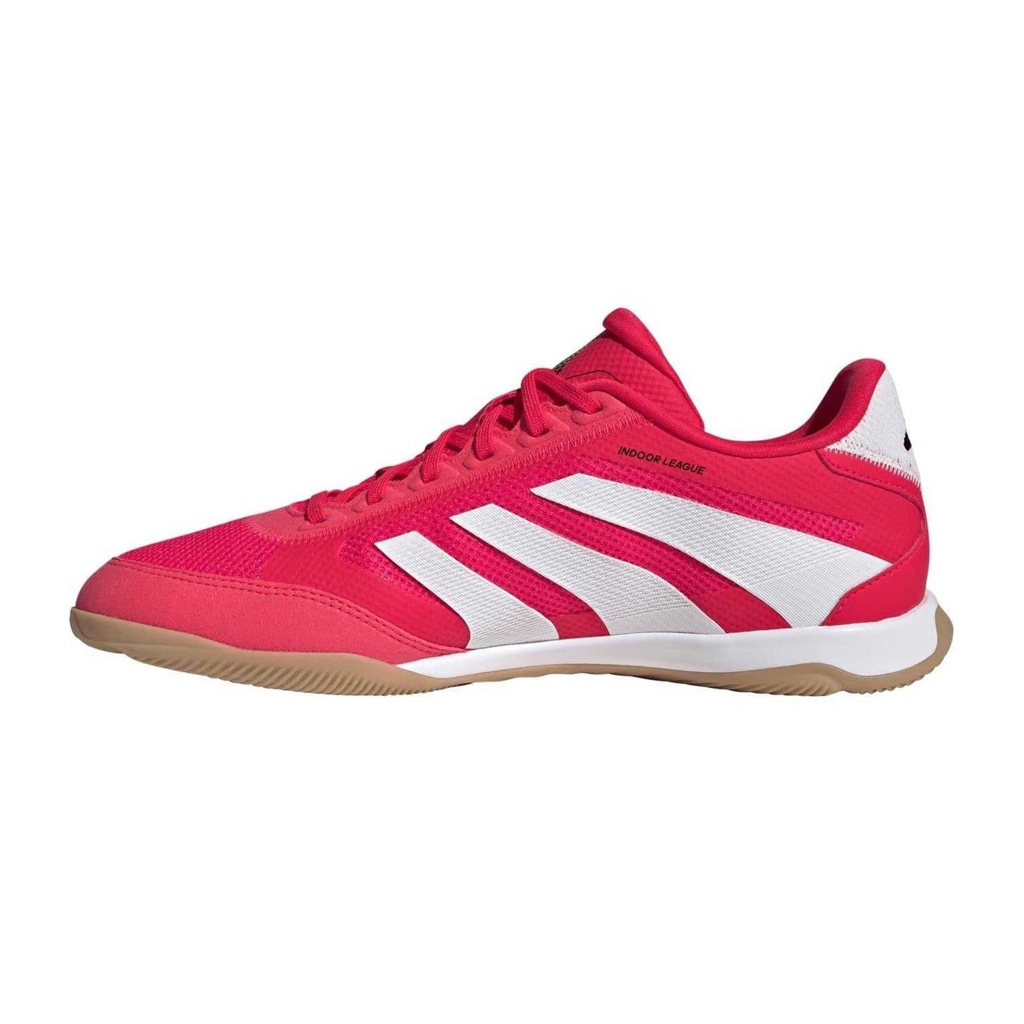 Lucid Red - Side - Predator Mens Predator Club Sala 3 Stripes Trainers