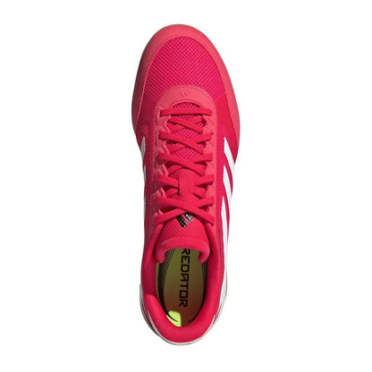 Lucid Red - Lifestyle - Predator Mens Predator Club Sala 3 Stripes Trainers
