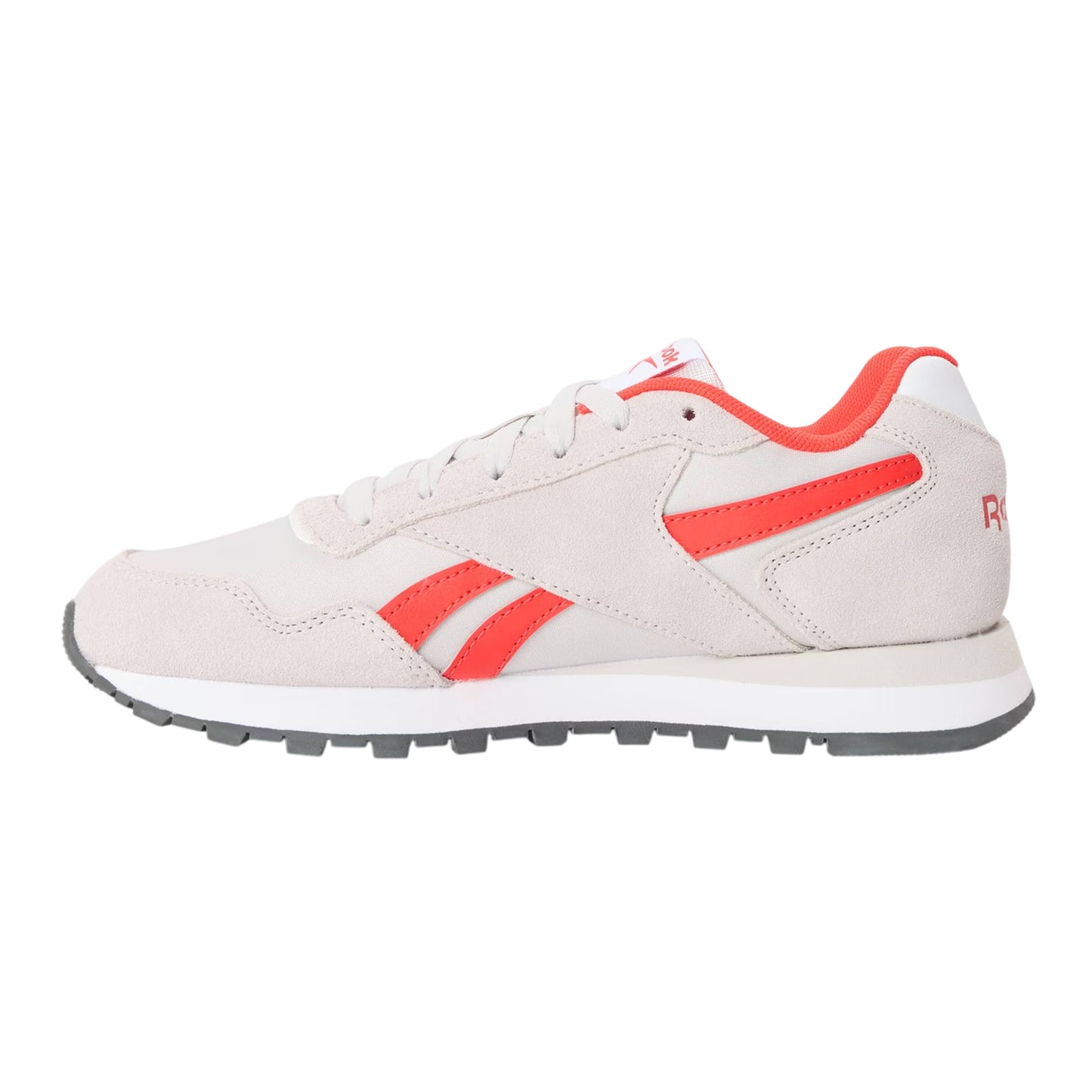 Mist Grey - Back - Reebok Childrens-Kids Glide Logo Trainers