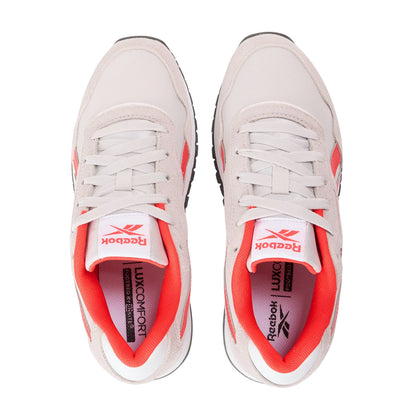 Mist Grey - Side - Reebok Childrens-Kids Glide Logo Trainers