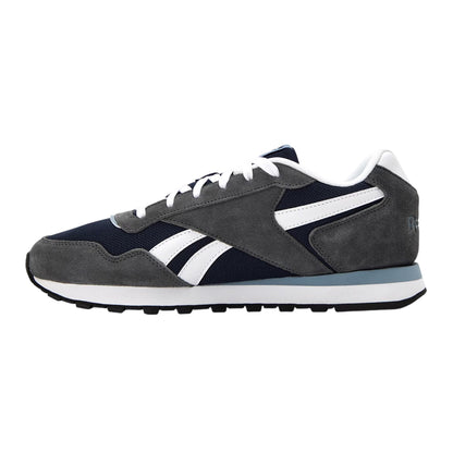 Navy-Grey - Back - Reebok Childrens-Kids Glide Logo Trainers