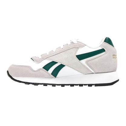 White-Green - Back - Reebok Childrens-Kids Glide Logo Trainers