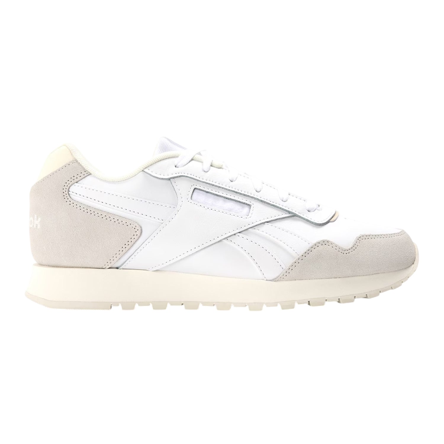 White-Grey - Front - Reebok Childrens-Kids Glide Logo Trainers