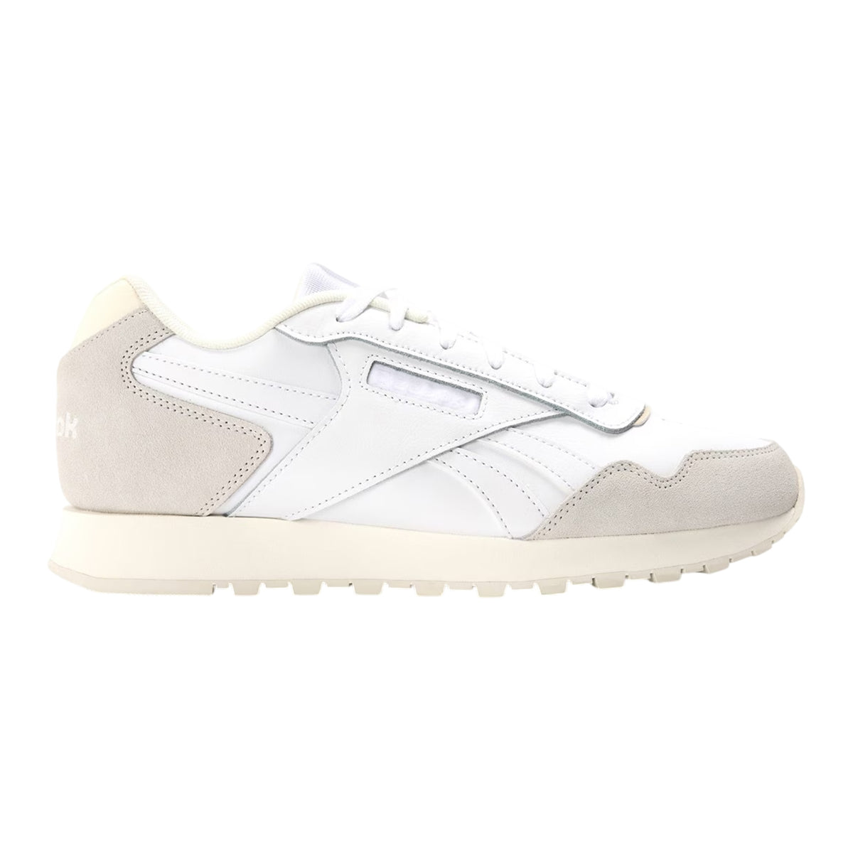 White-Grey - Front - Reebok Childrens-Kids Glide Logo Trainers